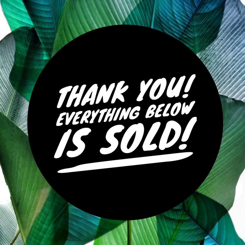 Everything beyond this post is sold! Thank you!